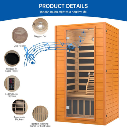 S-11-2P 1-2 Person Far Infrared Sauna