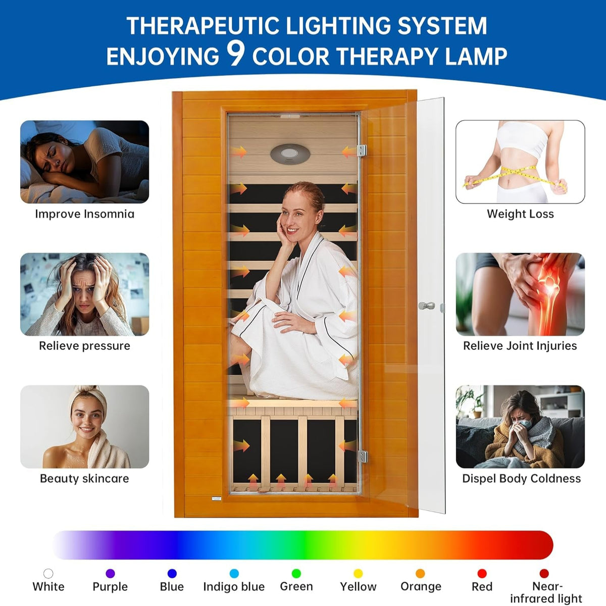 S-11-2P 1-2 Person Far Infrared Sauna