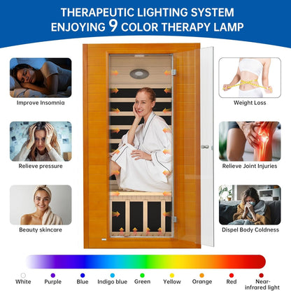 S-11-2P 1-2 Person Far Infrared Sauna