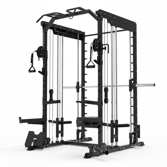 Dual Action Smith Machine with Functional Trainer SM01